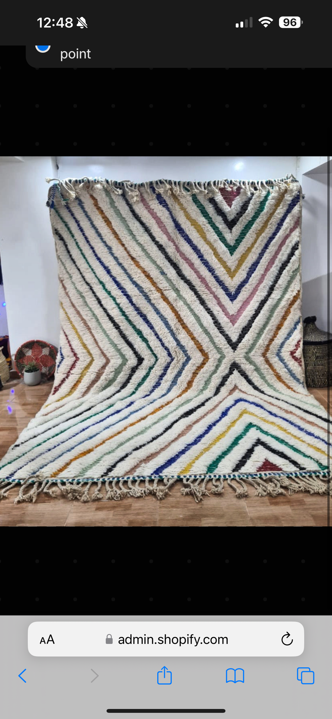 Tapis Béni Ouarain Neuf Agnès