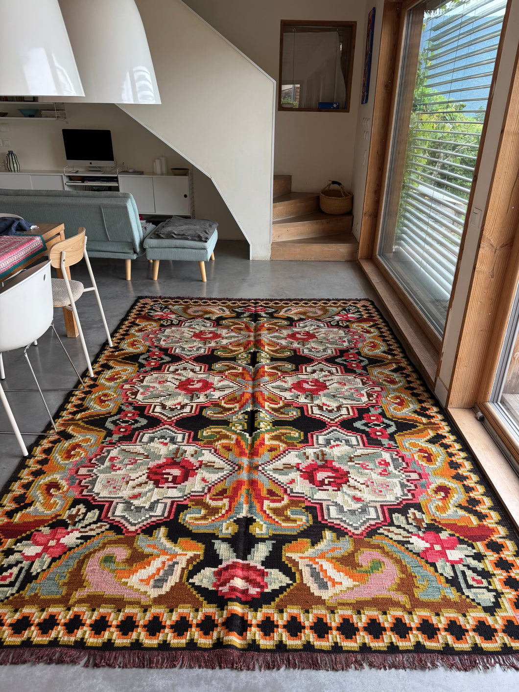 Tapis Moldave Kaléidoscope