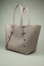 Upload image to gallery, SAC CABAS GEORGES CUIR GRAINÉ ROSE POUDRÉ
