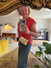 Charger l&#39;image dans la galerie, Sac Bee By Sandra Cuir Lamé Or Disco Lover 🪩💫🕺🗽
