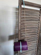 Charger l&#39;image dans la galerie, Sac Bee By Sandra tout en cuir Purple Sky 🩵🩵🩵

