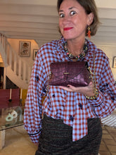 Upload image to gallery, SAC CUIR FAÇON CROCO KELLY
