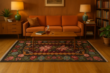 Charger l&#39;image dans la galerie, Tapis Moldave ou Roumain années 70
