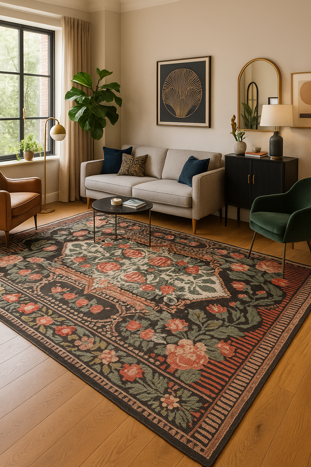 Tapis Moldave Vintage Réf 385