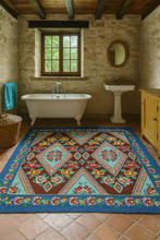 Charger l&#39;image dans la galerie, Tapis Moldave Vintage Réf 002
