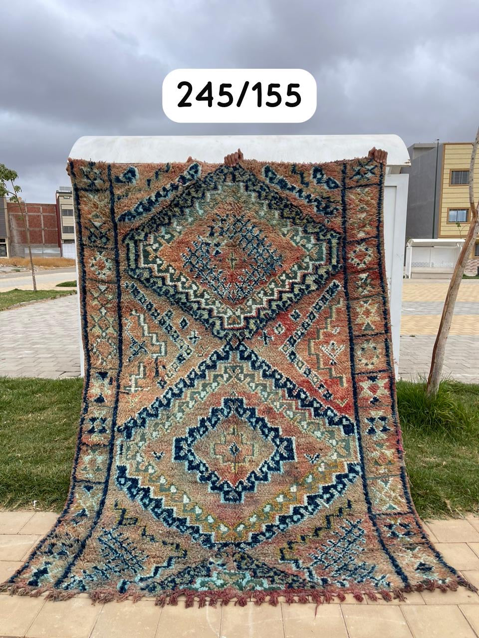 Tapis Boujaad Vintage Bergson