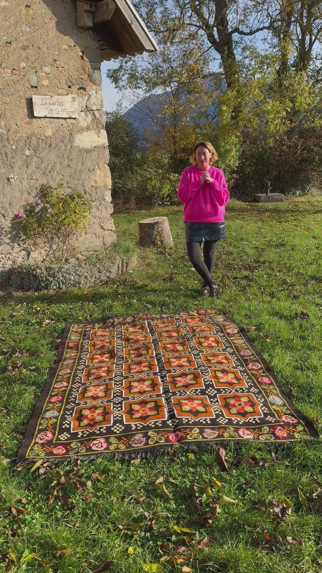 Tapis Moldave Vintage Hansel et Gretel 2