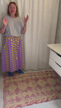 Charger et lire la vidéo dans la visionneuse de la Galerie, Tapis Béni Ouarain Neuf Tissé sur un Kilim Neuf Kunda 5
