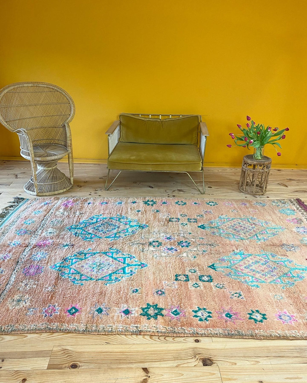 Tapis Boujaad Vintage Malabar 3