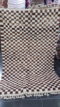 Charger l&#39;image dans la galerie, Tapis Béni Ouarain Neuf Damier 1
