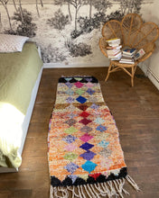 Charger l&#39;image dans la galerie, Tapis Boucherouite Vintage Boum 3
