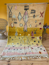 Charger l&#39;image dans la galerie, Tapis Boujaad en laine recyclée Saint Tropez 1
