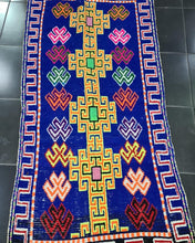 Charger l&#39;image dans la galerie, Tapis Azilal Vintage Bijou 4
