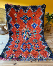 Charger l&#39;image dans la galerie, Tapis Boucherouite Vintage Plage 5
