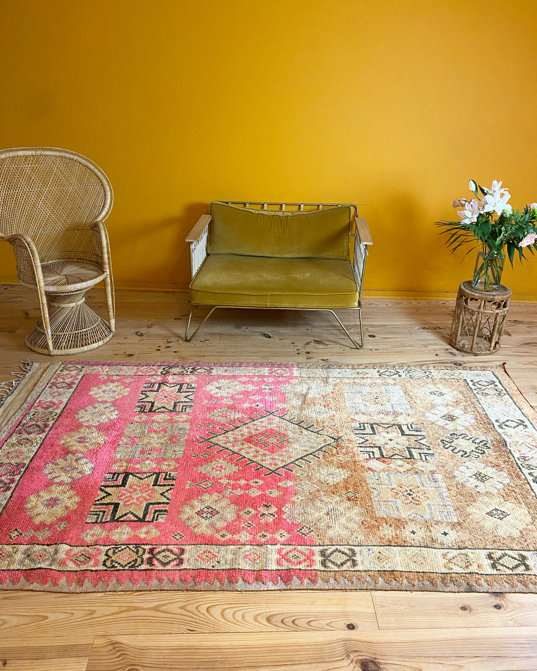 Tapis Boujaad Vintage Sublime