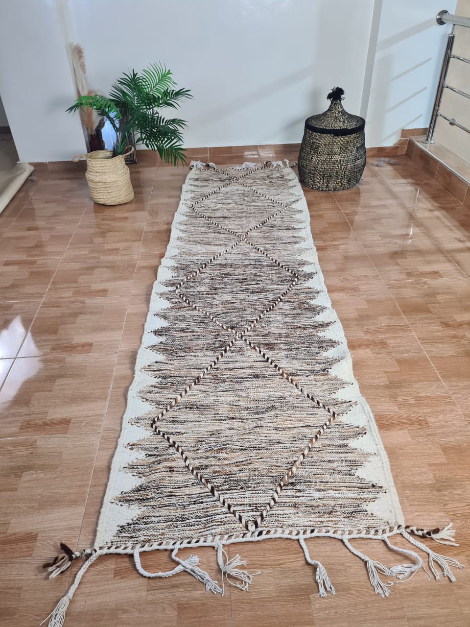 Tapis Kilim Zanafi Neuf Mer et Sable 3