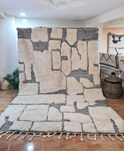 Charger l&#39;image dans la galerie, Tapis Béni Ouarain Neuf tissé sur un Kilim Neuf Namaste 4
