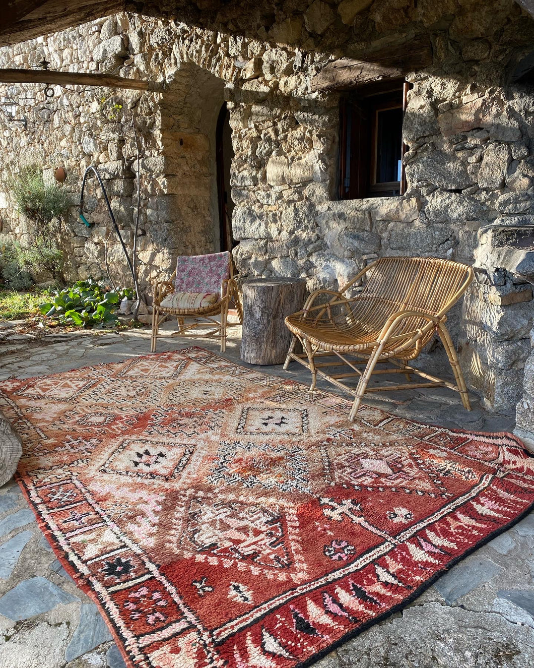 Tapis Boujaad Vintage Anastase et Colette 1