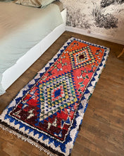 Charger l&#39;image dans la galerie, Tapis Boucherouite Vintage Snow 4
