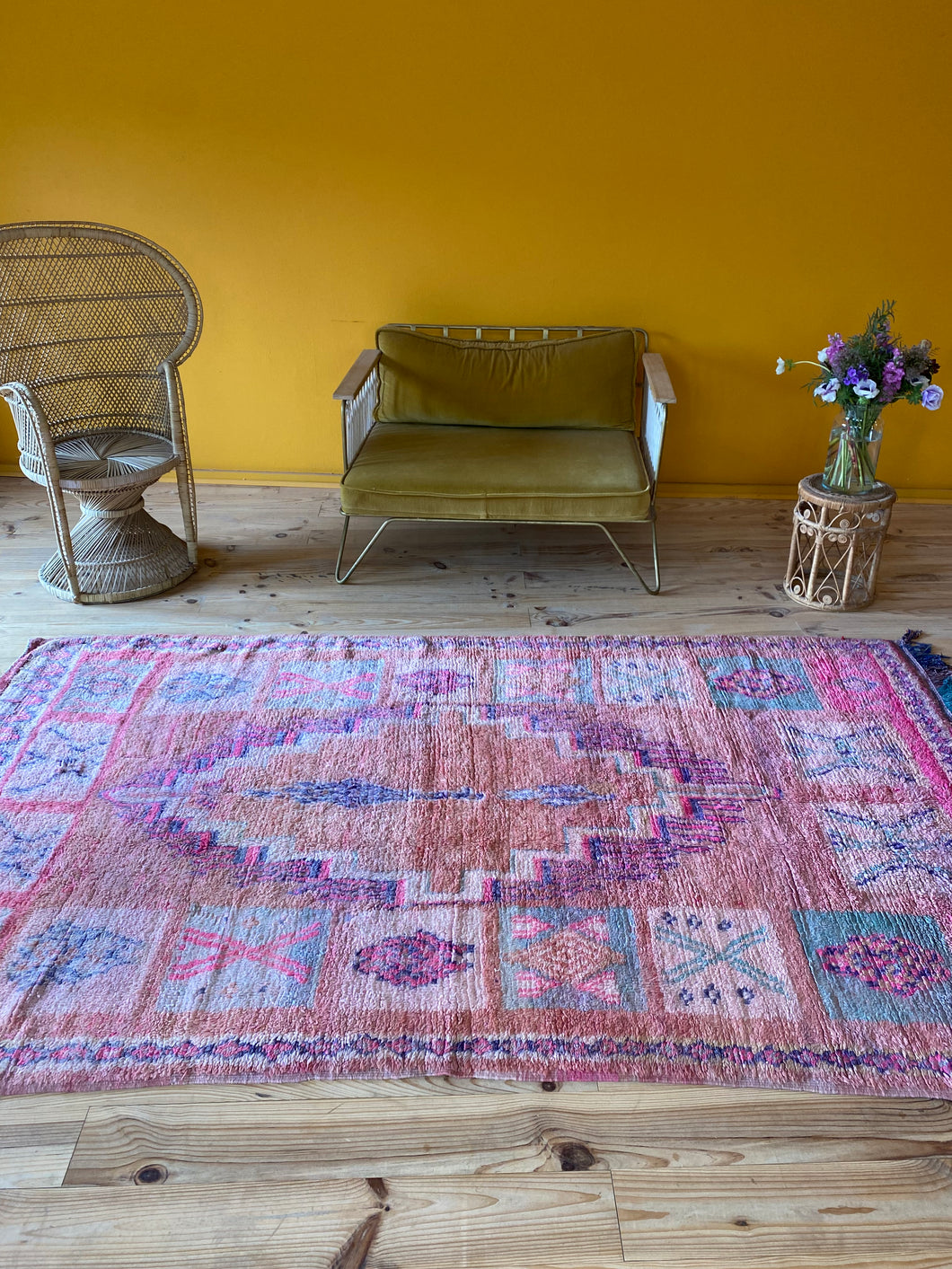 Tapis Boujaad Vintage Playa 5