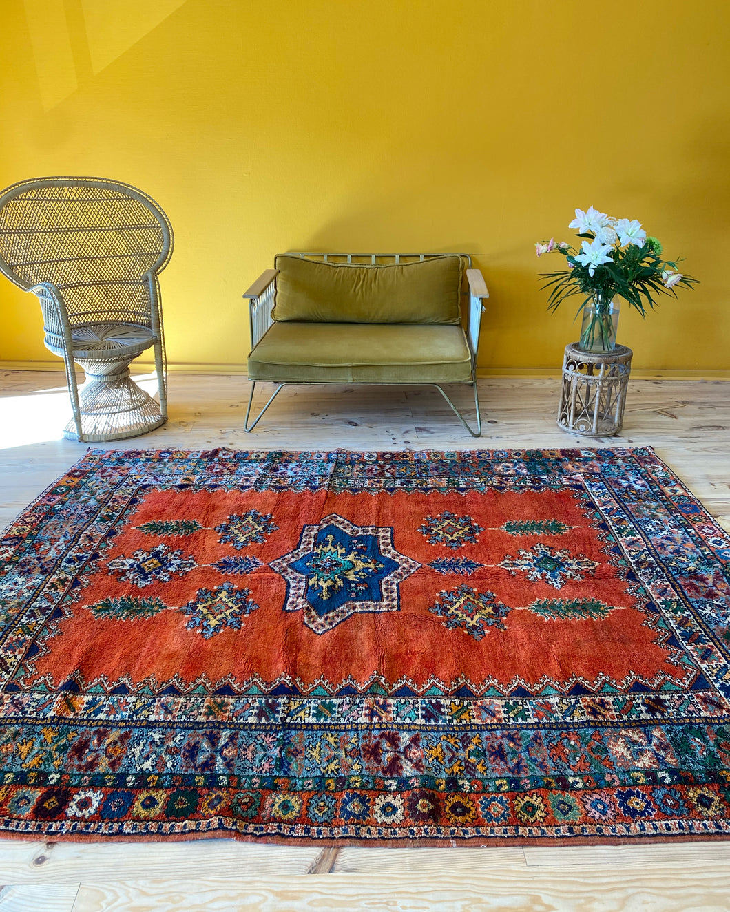 Tapis Boujaad Vintage Lovely 1