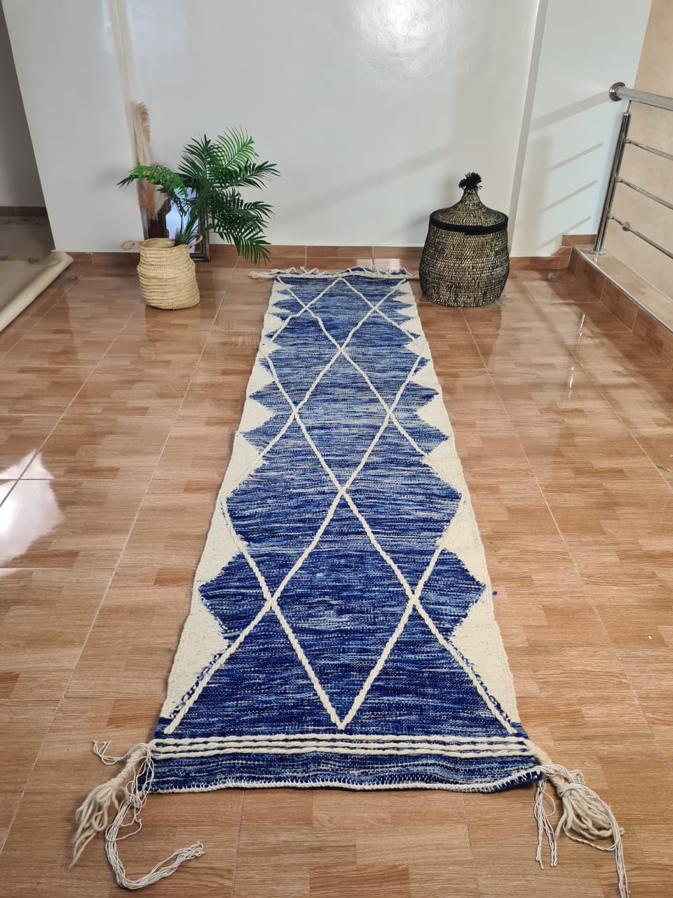 Tapis Kilim Zanafi Neuf Mer et Sable 2