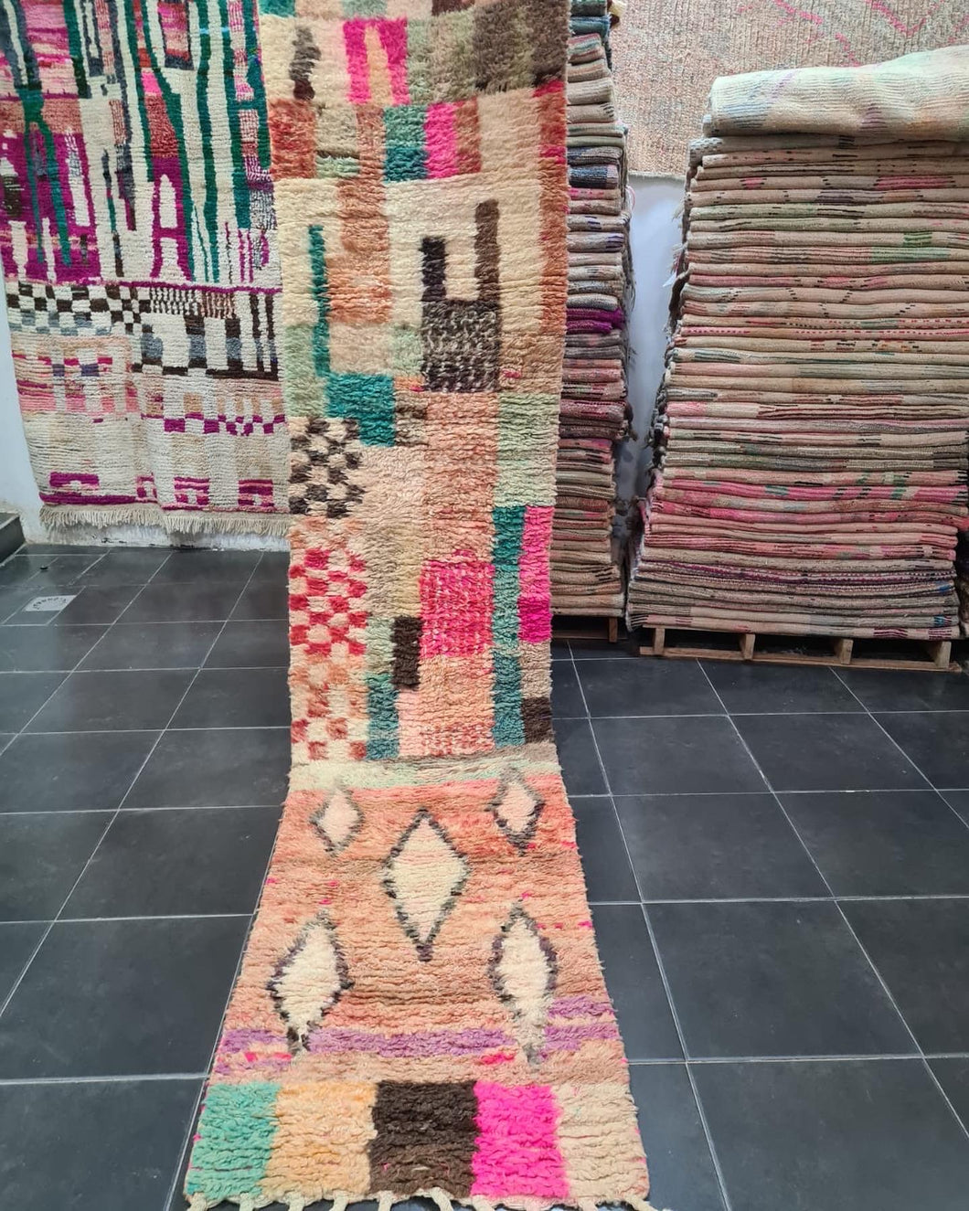 Boujaad Vintage. Tapis Marocain Berbère.