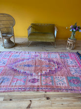 Charger l&#39;image dans la galerie, Tapis Boujaad Vintage Playa 5
