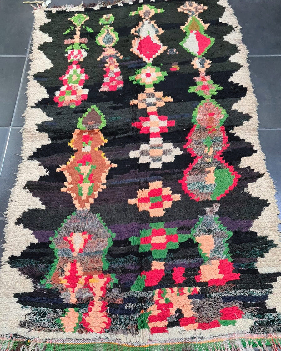 Tapis Azilal Vintage Back 19