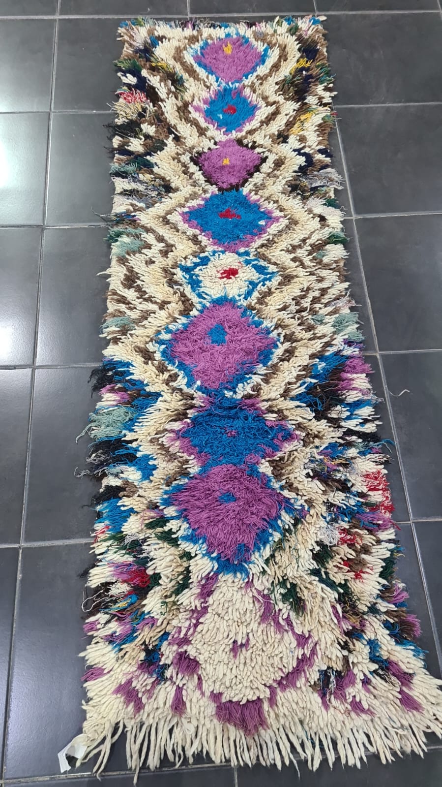 Tapis Béni Ouarain Vintage Fiesta 5