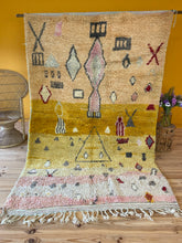 Charger l&#39;image dans la galerie, Tapis Boujaad en laine recyclée Saint Tropez 1
