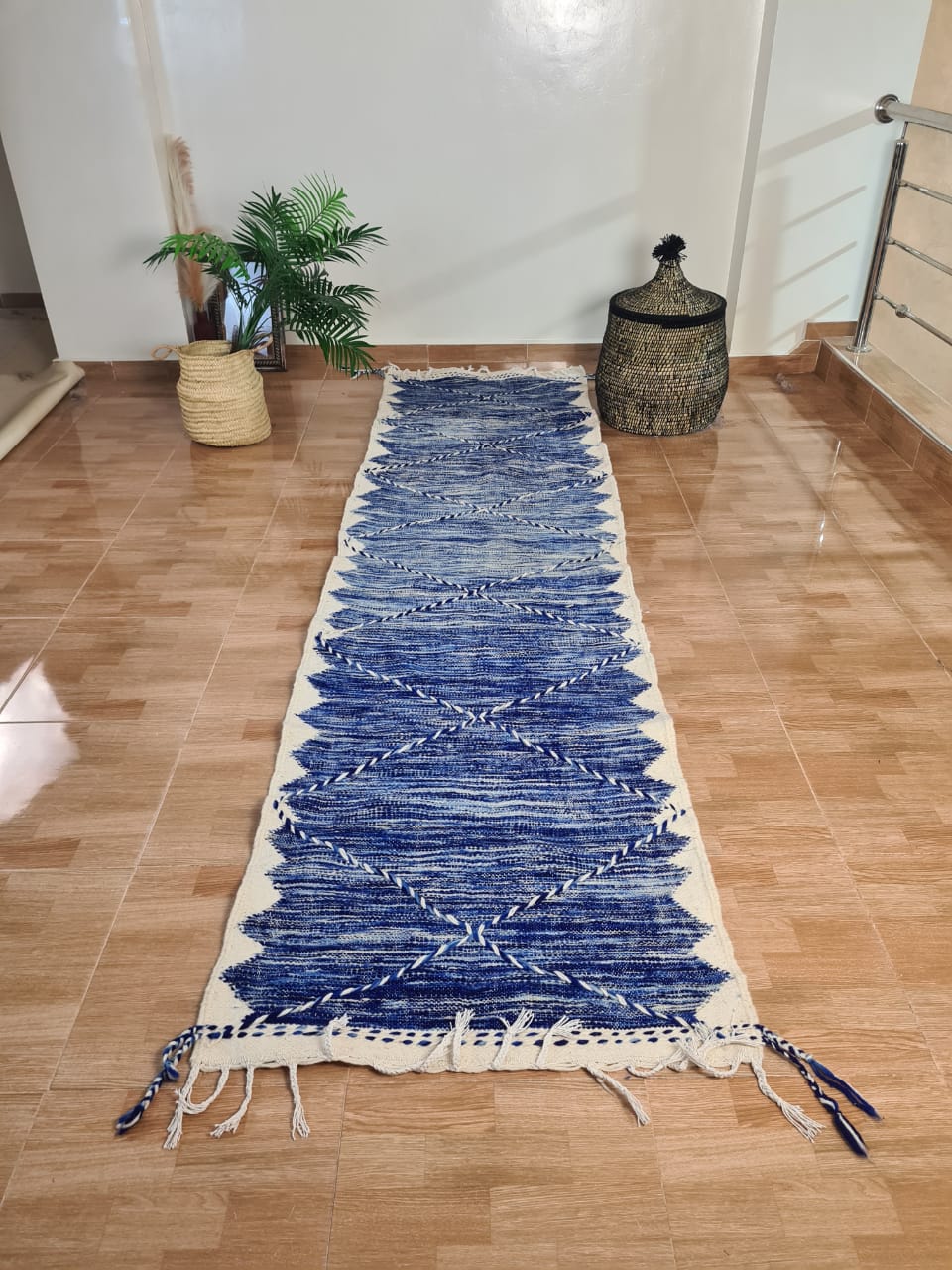 Tapis Kilim Zanafi Neuf Mer et Sable 1